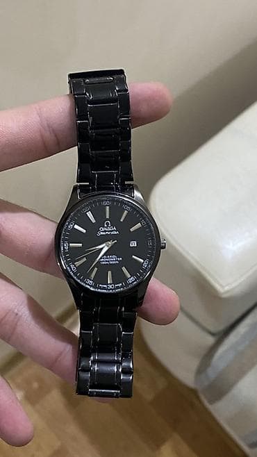 active 2: Часы Omega Seamaster (кварцевые/автомат не указан) с черным — 2