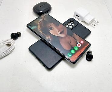 galaxy tab a9: Samsung Galaxy A72, Б/у, 128 ГБ, цвет - Черный, 1 SIM, 2 SIM — 1