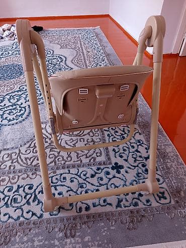 Столдор: Тамактандыруучу отургуч, Жаңы, Башка бренд, Отургучтун башка түрү, түсү - Саргыч боз — 7