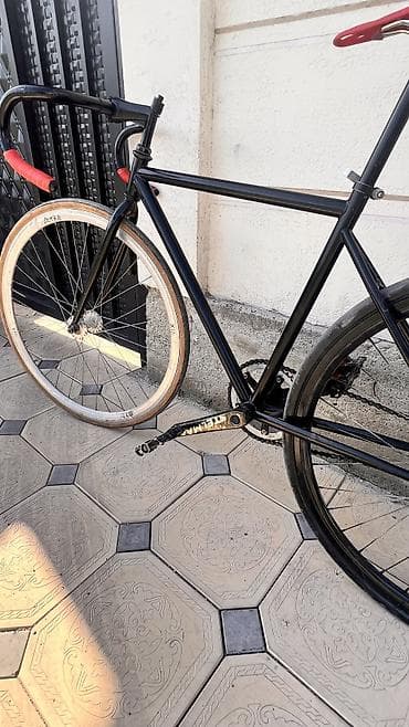 fixed gear: Фикс-байк/трековый велосипед 700C - Рама: стальная, классическая — 5