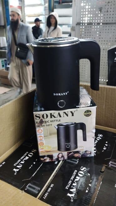 корейский чайник: Электрический чайник, Новый, Бесплатная доставка — 6