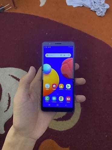 tab 7: Samsung Galaxy A01 Core, Б/у, 16 ГБ, цвет - Красный, 2 SIM — 2