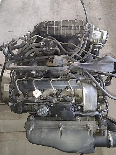 Автокосметика: Двигатель Mercedes-Benz E-klass W210 OM611 2.2 CDI 2000 (б/у) — 1