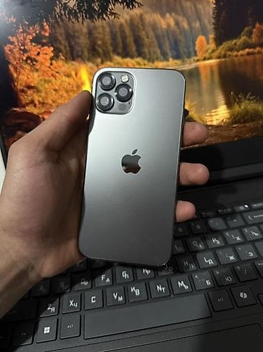 sho mi: IPhone 12 Pro, Новый, 128 ГБ, Серебристый, Защитное стекло, Чехол, Кабель, 94 % — 1