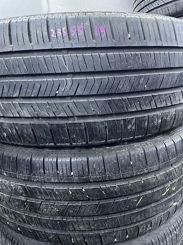 Шины 235 / 55 / R 19, Лето, Б/у, Пара, Легковые, Корея, Nexen