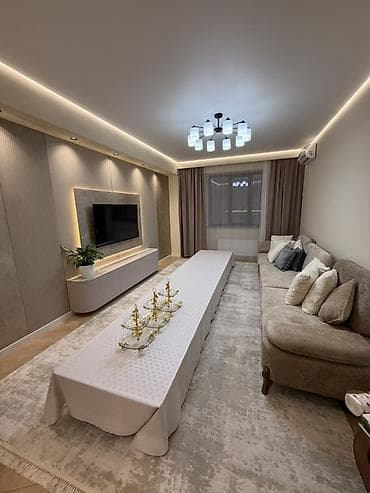 discovery studio: 3 комнаты, 110 м², Асанбай мкр Элитка, 4 этаж, Дизайнерский ремонт — 9