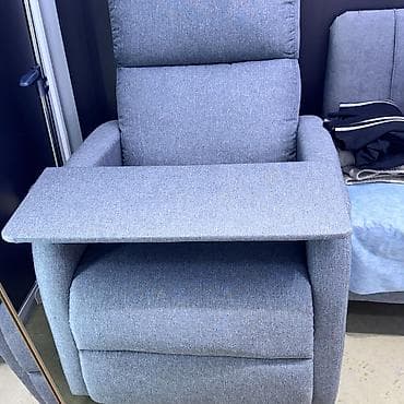 электрический шезлонг: Реклайнер, Б/у, цвет - Синий — 4