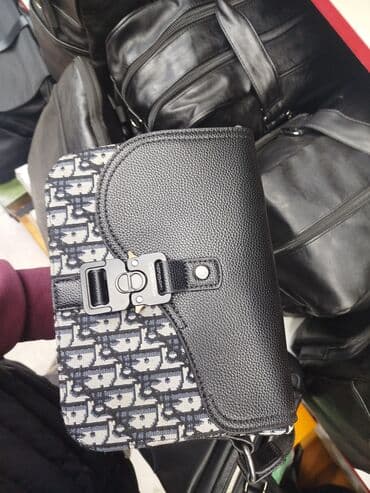 Классическая сумка, Dior, Китай, Материал: Комбинированный материал, Регулируемый ремень, Унисекс, Новый