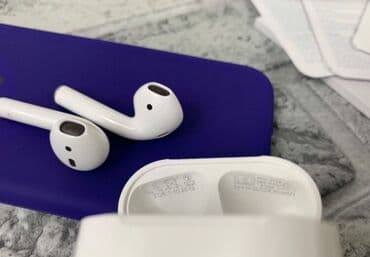 recrsi airpods: Вкладыши, Apple, Новый, Беспроводные (Bluetooth), Классические — 4