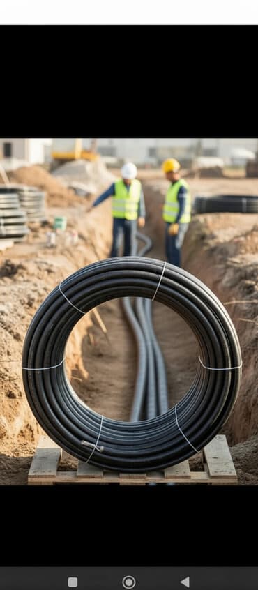 умывальник самодельный: Труба для водопровода Магистральная, Материал: Полиэтилен низкого давления (ПНД), Диаметр 32 мм — 1