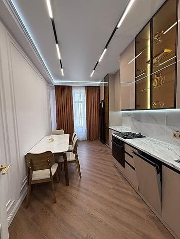 Батирлер: 2 бөлмө, 70 м², Асанбай мкр Элитка, 9 кабат, Дизайнердик оңдоо — 9