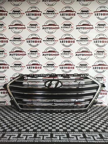 купить сетку для решетки радиатора: Решетка радиатора Hyundai 2017 г., Новый, Аналог — 1