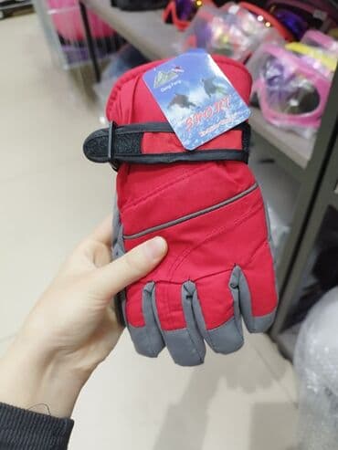 строительные перчатки: Перчатки детские лыжные горнолыжные теплые зимние — 1