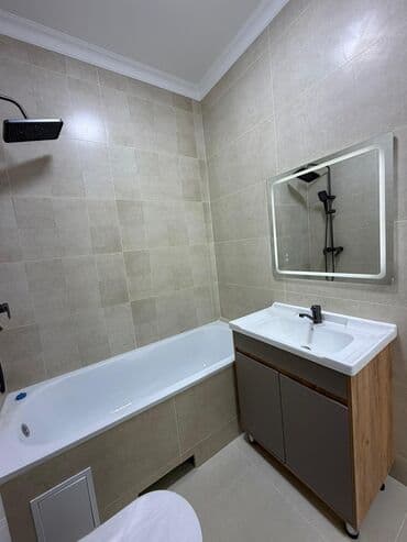 суточный хата бишкек 1 комната: 1 комната, 45 м², 108 серия, 6 этаж, Евроремонт — 27