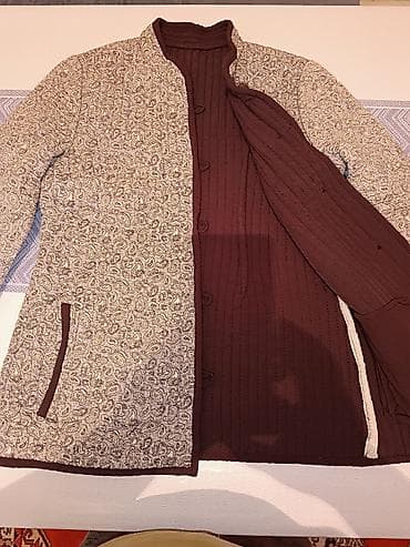 1)Стеганая женская куртка без воротника женский подойдёт на 42-44 at lalafo.kg 1)Стеганая женская куртка без воротника женский подойдёт на 42-44