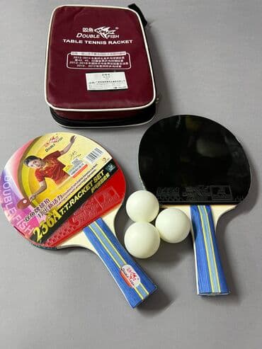 где купить ракетки для настольного тенниса: Набор для настольного тенниса Double Fish 236А. Подвижные игры — 2
