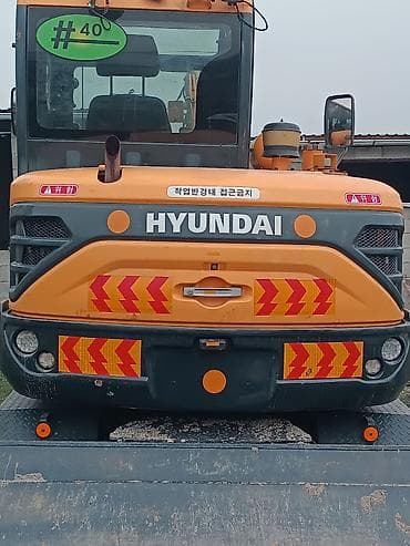 ом 366 мотор: Экскаватор, Hyundai, Колесный — 1
