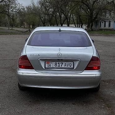 мерс с 600: Mercedes-Benz S-Class: 2002 г., 5 л, Автомат, Бензин, Седан — 6