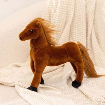 купить детскую лошадку качалку: Мягкая игрушка лошадь 🐎 — 3