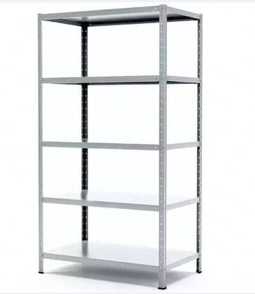 стеллажи для склада: Стеллаж MS STANDART 2200х1000х500 (5 полок) Предназначен для хранения — 1