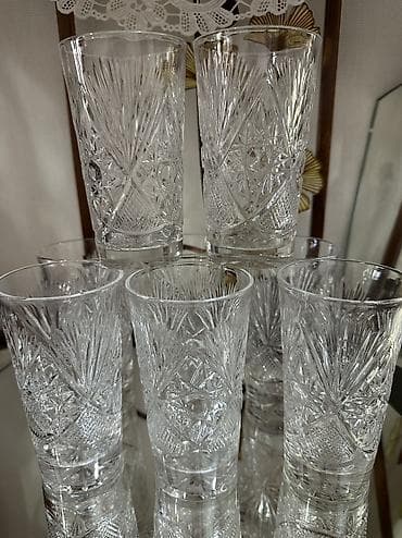 Хрустальные стаканы