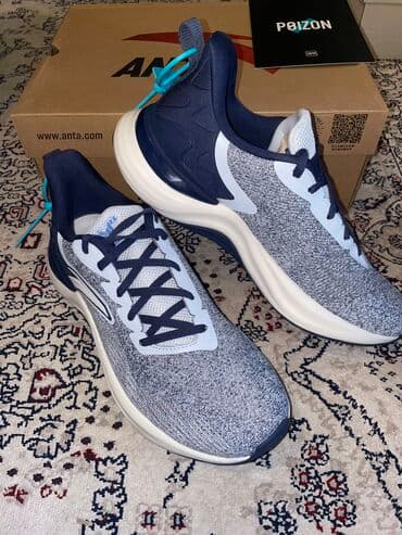 nike react: Мужские кроссовки, 41, Anta, Новый, цвет - Синий, Платная доставка, Самовывоз — 3