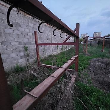 Соода жабдуулары: Металлические стойки-держатели для труб/профилей - Прочный сварной — 3