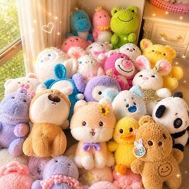 продаю советские игрушки: 𓆩ИГРУШКИ ОПТОМ𓆪 для Хватайки (игровой автомат) 𖠌 плюшевые мягкие — 2