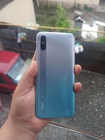 тилифо: Redmi, Redmi 9A, Б/у, 32 ГБ, цвет - Белый, 2 SIM — 2