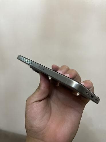Техника и электроника: IPhone 15 Pro Max, Б/у, 512 ГБ, Natural Titanium, Зарядное устройство, Защитное стекло, Чехол — 3