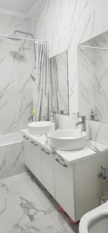 2 комнаты, 64 м², Асанбай мкр Элитка, 6 этаж, Евроремонт — 2