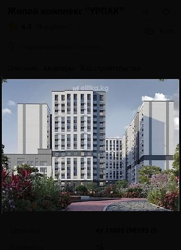 квартиры с котлована: 1 комната, 44 м², Элитка, 8 этаж, Евроремонт — 1