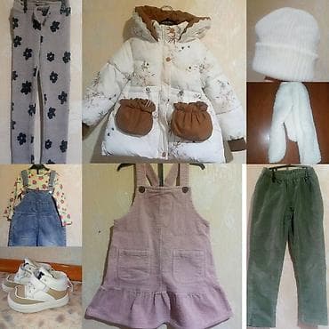 Балдардын кийим-кечелери жана бут кийимдери: ✨😊👍ПО СУПЕР ЦЕНЕ ВСЁ ЗА 1500 сом!!! В хорошем состоянии - Комплект — 1