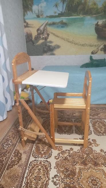 Дом и сад: Комплект детского стола и стула, Новый, Самовывоз — 1