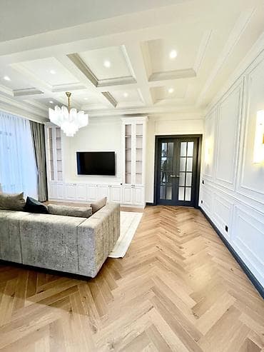 Продажа квартир: 3 комнаты, 109 м², Асанбай мкр Элитка, 2 этаж, Дизайнерский ремонт — 10