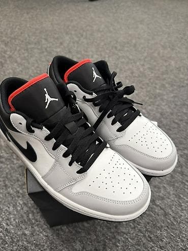 low: Мужские кроссовки, 43, 44, Air Jordan, Новый, цвет - Белый, Самовывоз — 1