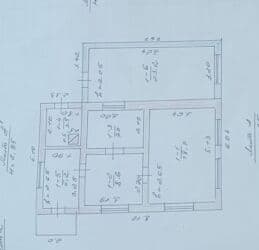 куплю дом токмоке: Дом, 44 м², 3 комнаты, Старый ремонт — 10