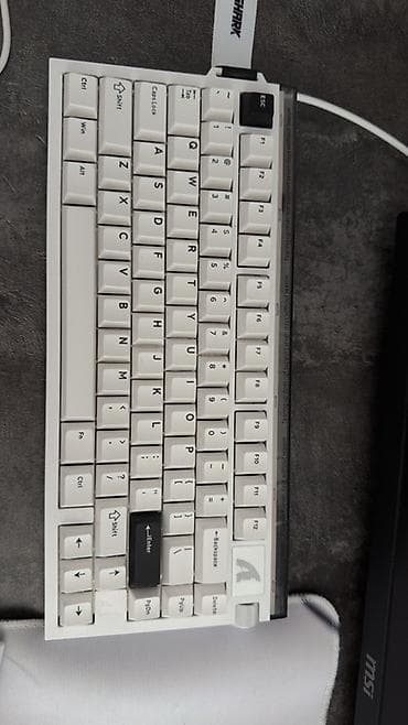 attack shark x11: Клавиатура, Ajazz, Механическая, Проводное подключение, Размер: 75% — 1