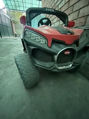 чыгырык для детей: Детский электромобиль-багги 4x4 (двухместный) - Яркий кузов — 4