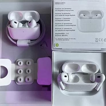 airpods pro 2 реплика: Вкладыши, Apple, Новый, Беспроводные (Bluetooth), Классические — 3