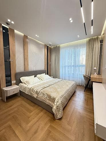 мусульманский салон: 3 комнаты, 105 м², 10 мкр Элитка, 10 этаж, Дизайнерский ремонт — 6