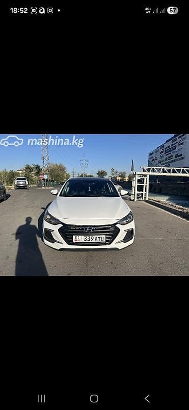 елантра 2018 год: Hyundai Elantra: 2018 г., 1.6 л, Автомат, Бензин, Седан — 3