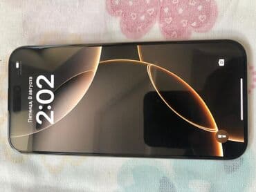 цена айфон 16 про макс бишкек: IPhone 16 Pro Max, Колдонулган, 256 ГБ, Natural Titanium, Коргоочу айнек, Кабель, Куту, 100 % — 2