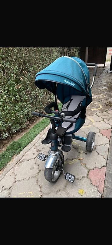 forward apache: Детский трехколесный велосипед с ручкой для родителей и капюшоном — 4