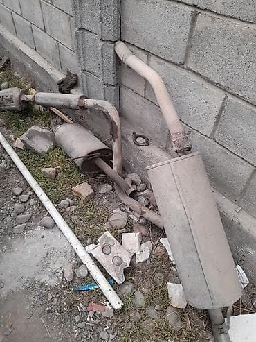 выхлопная система: Бампер Mazda, Б/у, Оригинал — 3