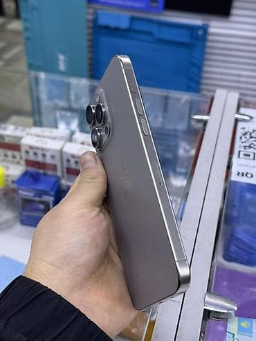 IPhone 15 Pro Max, Б/у, 256 ГБ, Natural Titanium, 85 % — 4