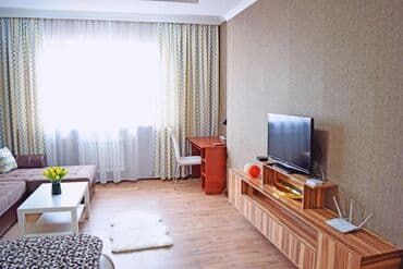 аренда элитных домов: 1 бөлмө, Душ кабинасы, Жаздык, жууркан-төшөк каптары, Кондиционер — 7