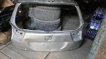 Кузовные детали: Крышка багажника для Lexus RX 330 (серебристый цвет, с оригинальными — 2