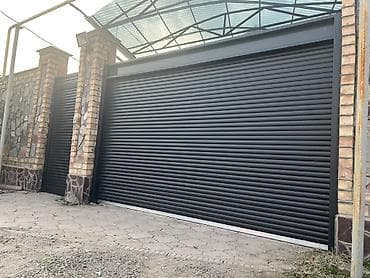 Алюминий, Автоматтык, Жеке менчик үй үчүн, Калиткасы менен, Бөлүп төлөө менен, Акысыз орнотуу — 3