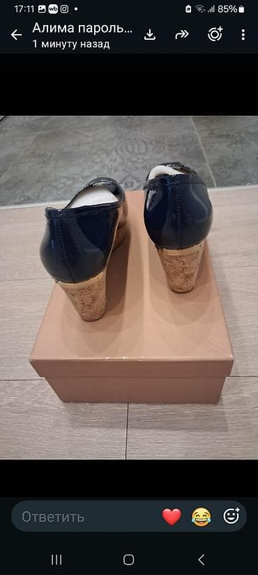 Туфли: Туфли, 36, Jimmy Choo, Новый, цвет - Синий, Самовывоз — 4